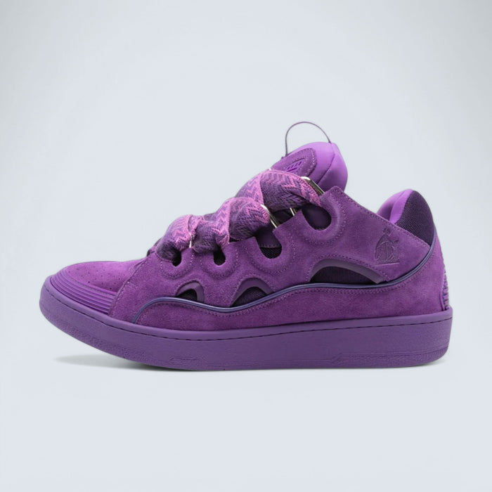 Lanvin Curb Sneakers 'Dark Purple'