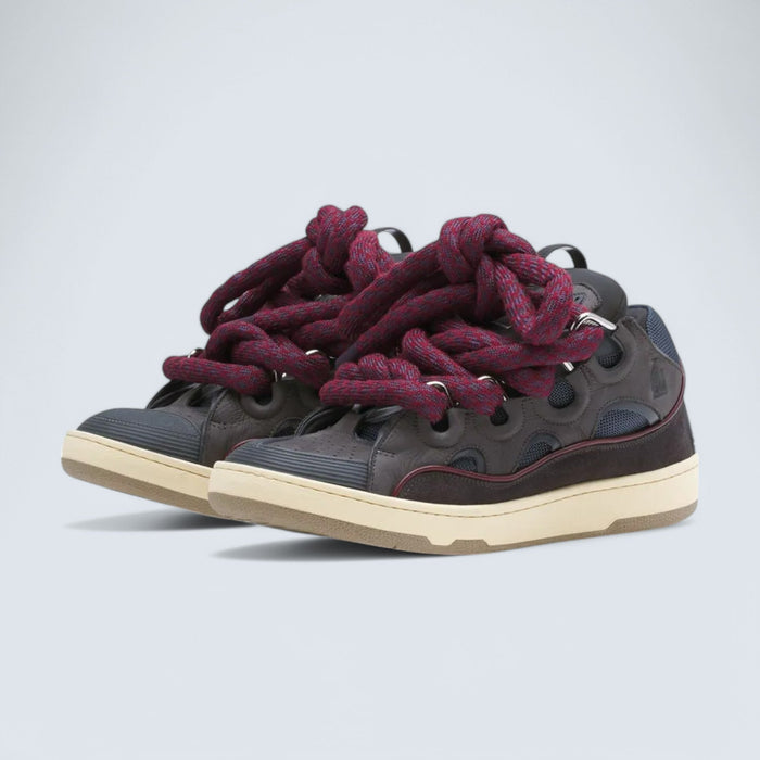 Lanvin Curb Sneakers 'Shark Grey Snake Laces'