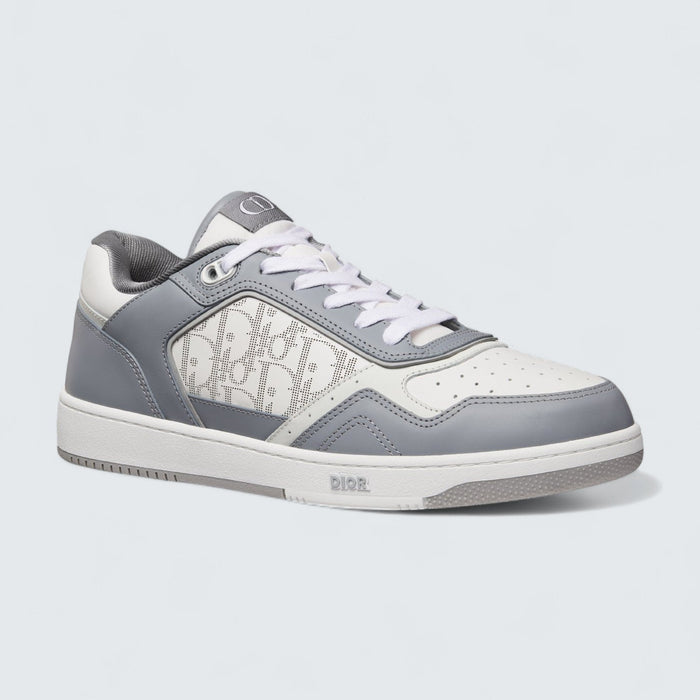 B27 Uptown Low-Top Sneaker 'Dior Gray Smooth Calfskin and White Dior Oblique Galaxy Leather'