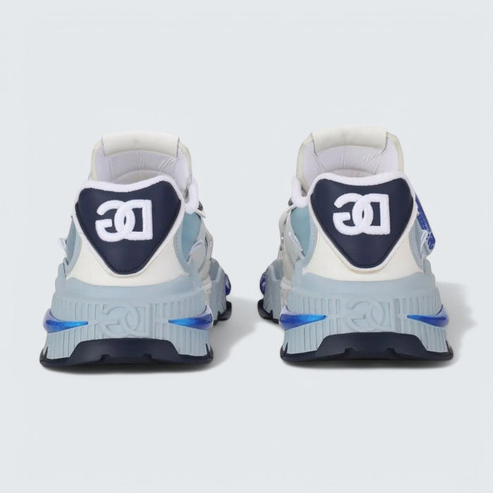 Dolce & Gabbana D&G Airmaster Panelled Sneakers 'Sky Blue/Multicolour'