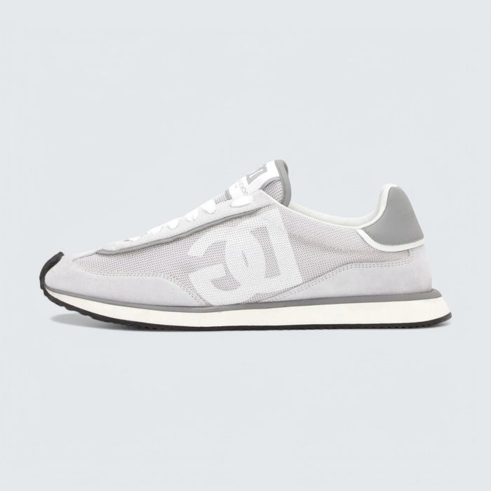Dolce & Gabbana D&G Cushion Mixed-Material Sneakers 'Grey/White'