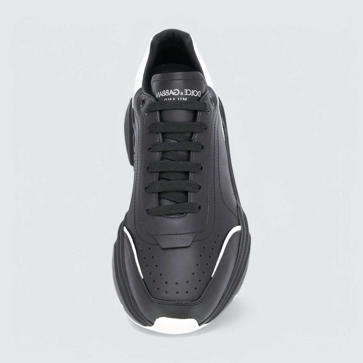 Dolce & Gabbana D&G Daymaster Leather Sneakers 'Black/White'