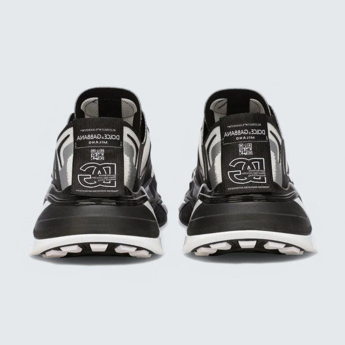 Dolce & Gabbana D&G Fast in Maglina Sneakers 'White/Black'