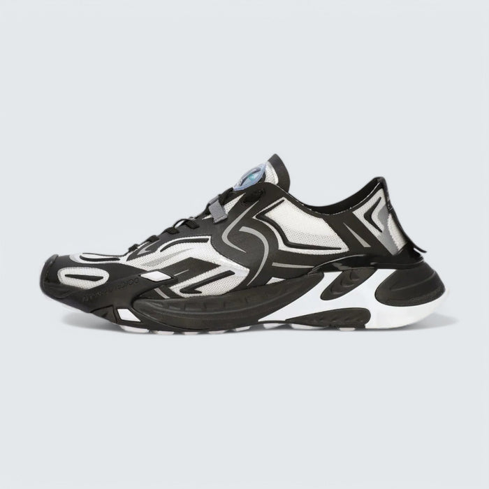 Dolce & Gabbana D&G Fast in Maglina Sneakers 'White/Black'