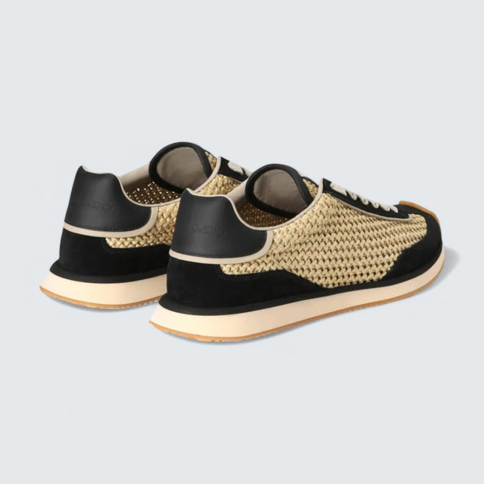 Dolce & Gabbana D&G Interwoven Sneakers 'Light Beige'