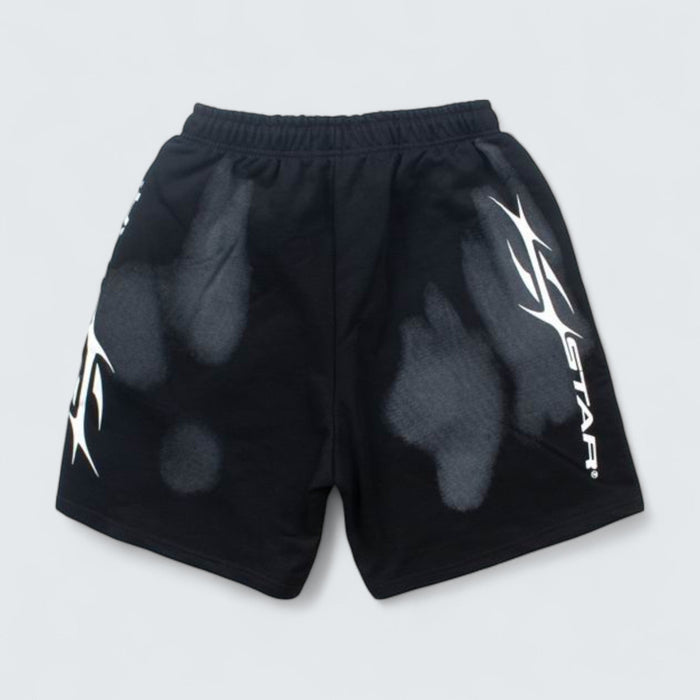 Hellstar Om Symbol Mesh Shorts