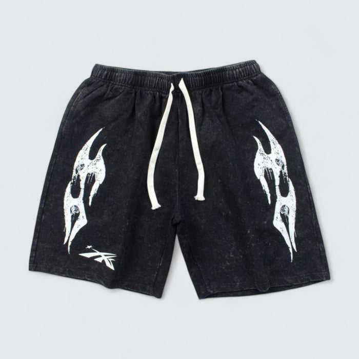 Hellstar Flame Logo Shorts