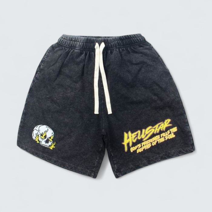 Hellstar "God's Presence" Skull Shorts