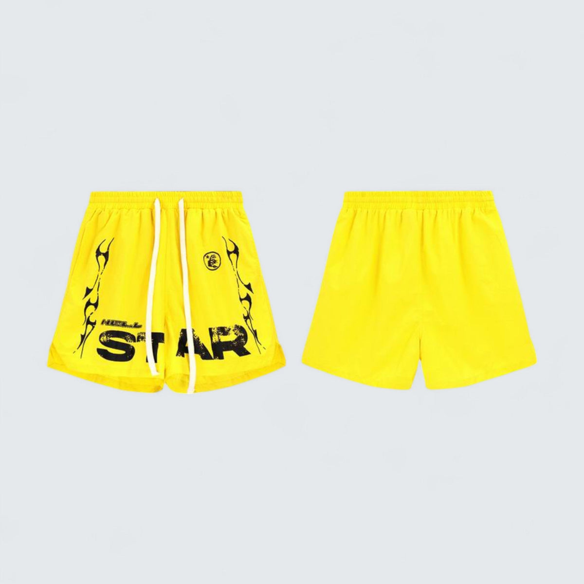 Hellstar Flame Track Shorts