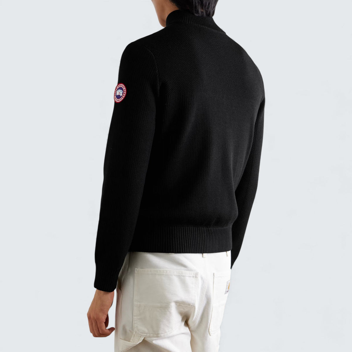 Canada Goose HyBridge Slim Fit Quilted Down Shell and Merino Wool Jacket