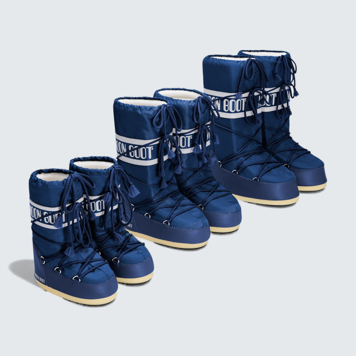 Moon Boot Icon Nylon Boots 'Blue'