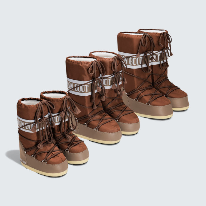 Moon Boot Icon Nylon Boots 'Brown'