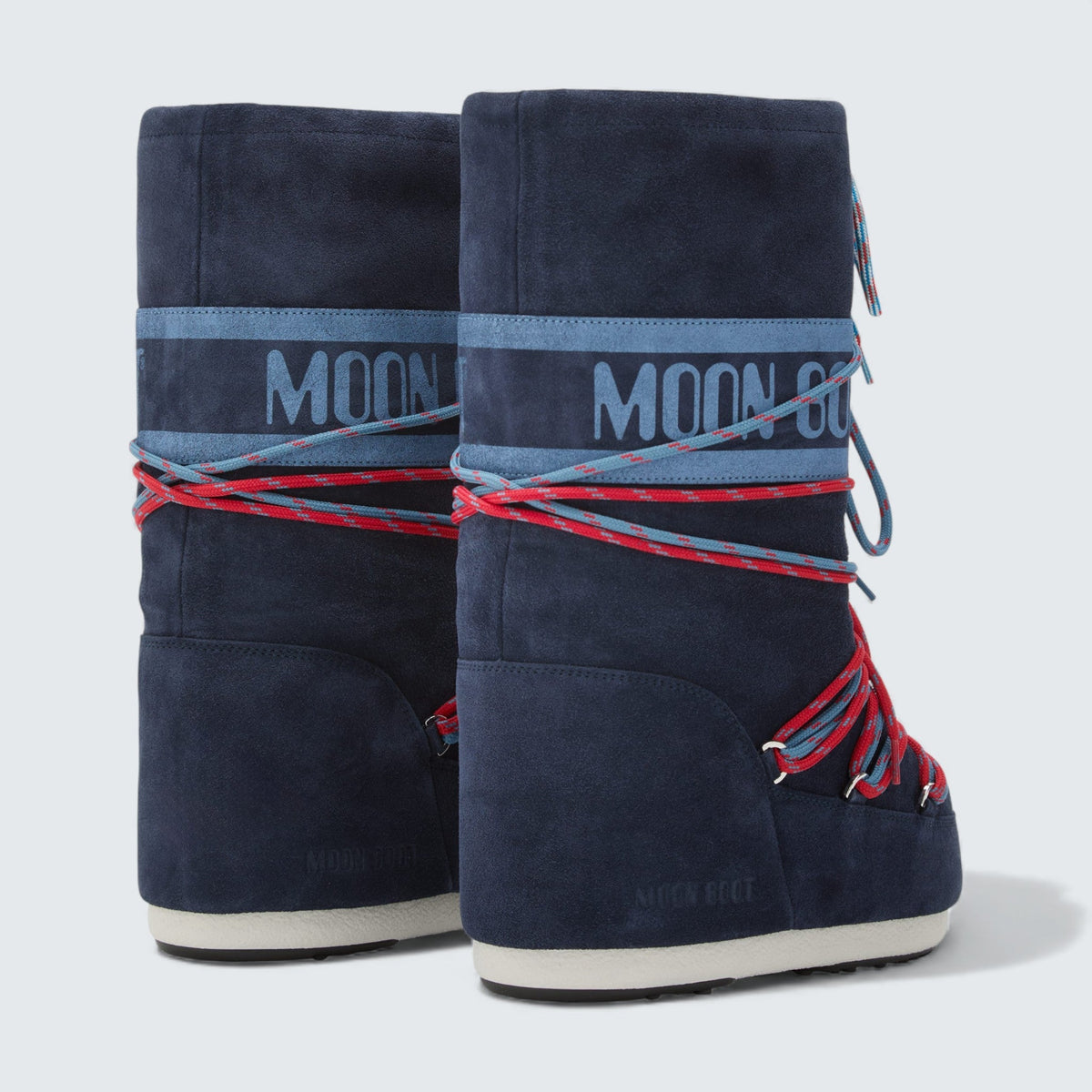 Moon Boot Icon Suede Boots 'Navy'