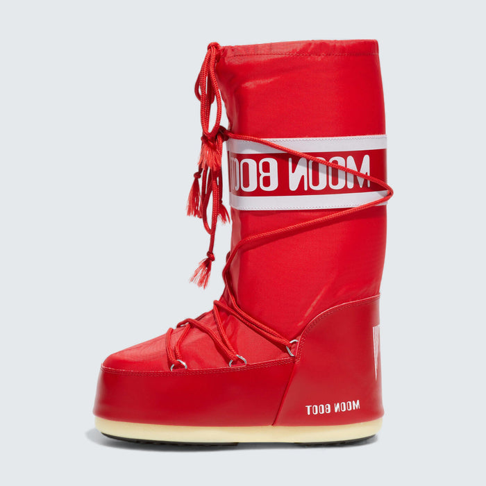 Moon Boot Icon Nylon Boot 'Red'