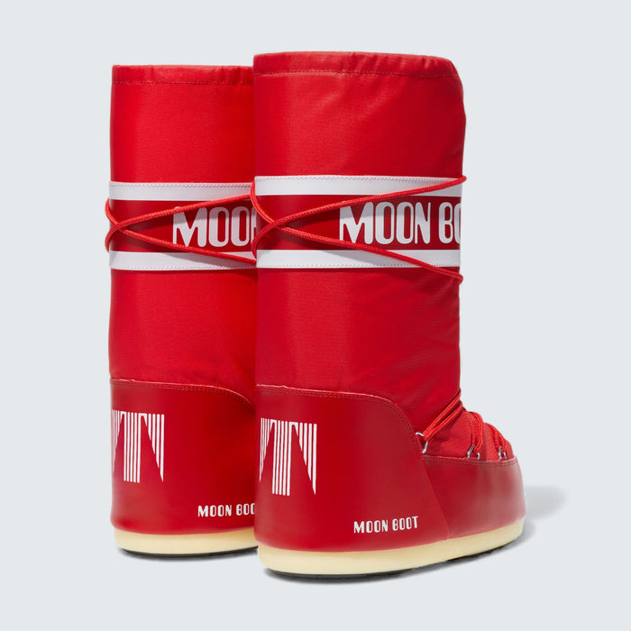 Moon Boot Icon Nylon Boot 'Red'
