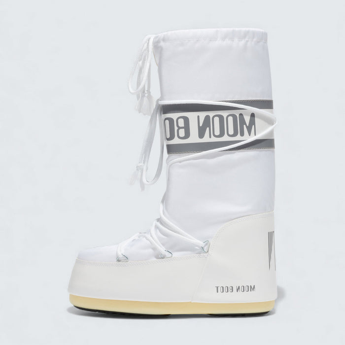 Moon Boot Icon Nylon Boots 'White'