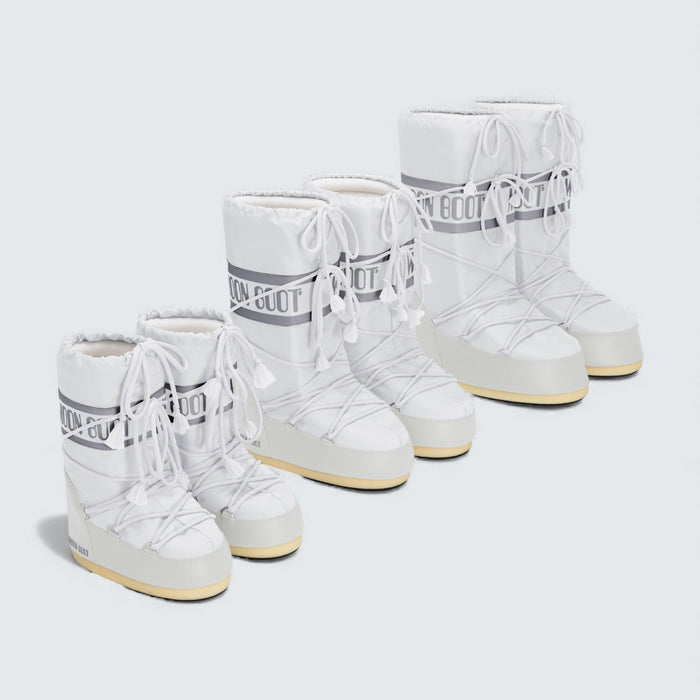 Moon Boot Icon Nylon Boots 'White'