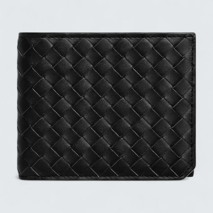 Bottega Veneta Intrecciato Piccolo Bifold Wallet 'Black'