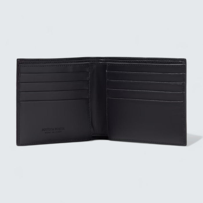 Bottega Veneta Intrecciato Bifold Wallet 'Black'