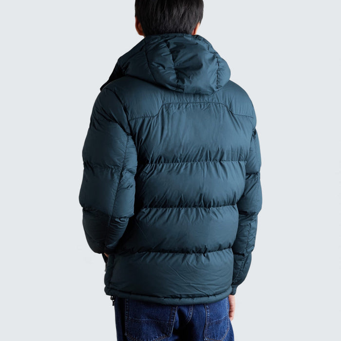 Polo Ralph Lauren Logo Embroidered Quilted Padded Shell Hooded Down Jacket