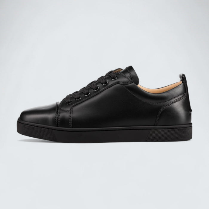 Christian Louboutin Louis Junior Calf Leather Black Sneaker