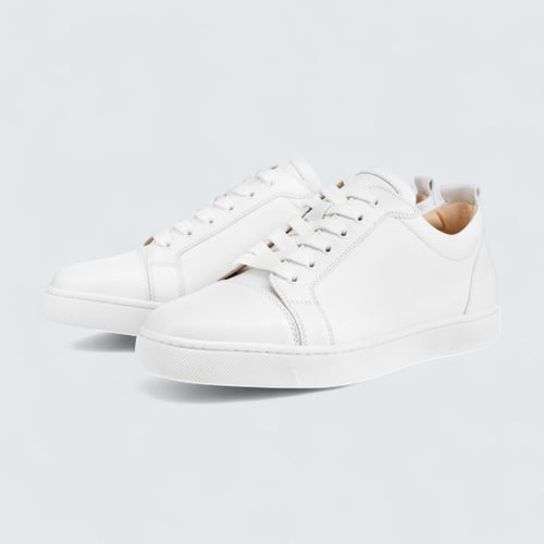 Christian Louboutin Louis Junior Calf Leather White Sneaker