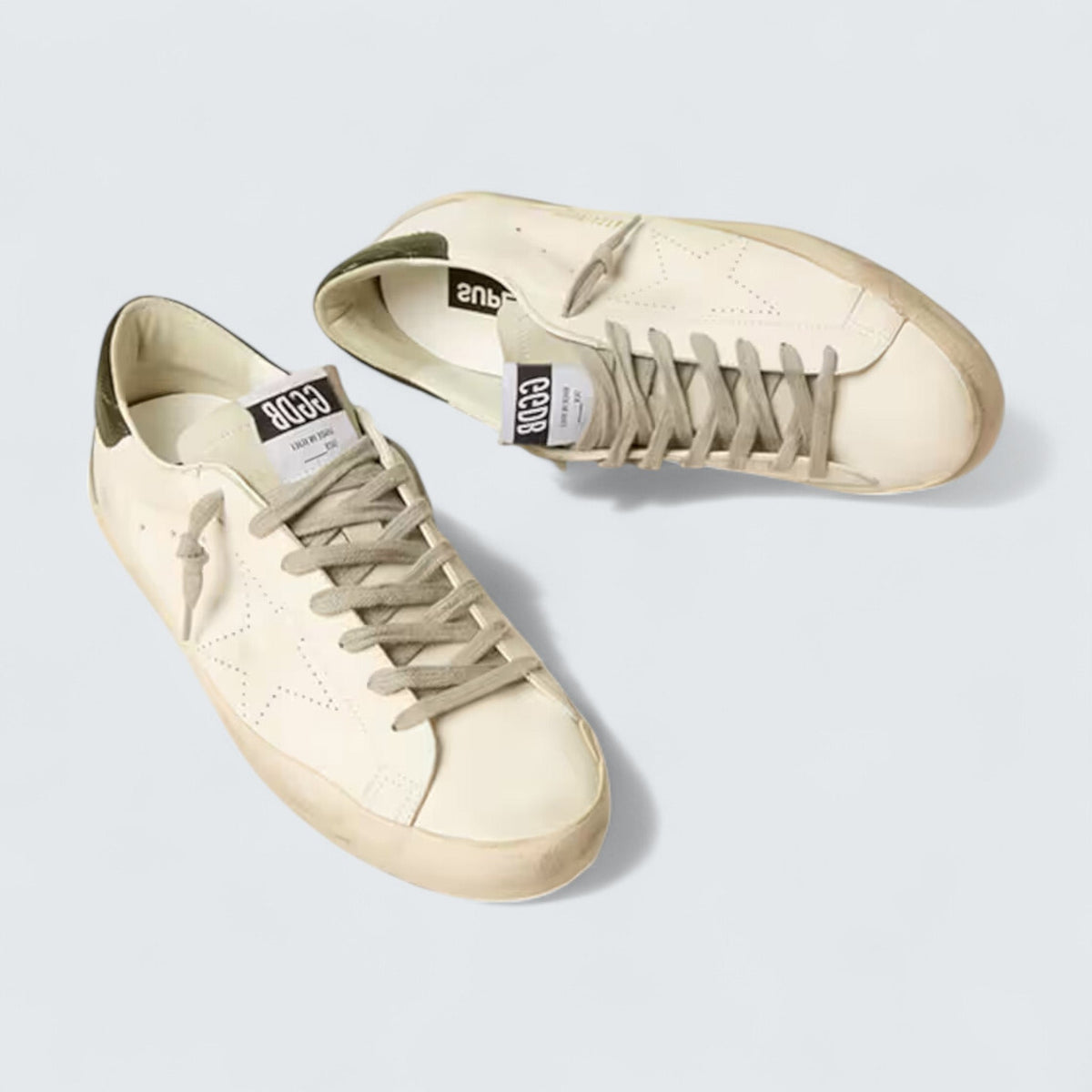 Golden Goose Super-Star 'Bio-Based Leather & Perforated Star'