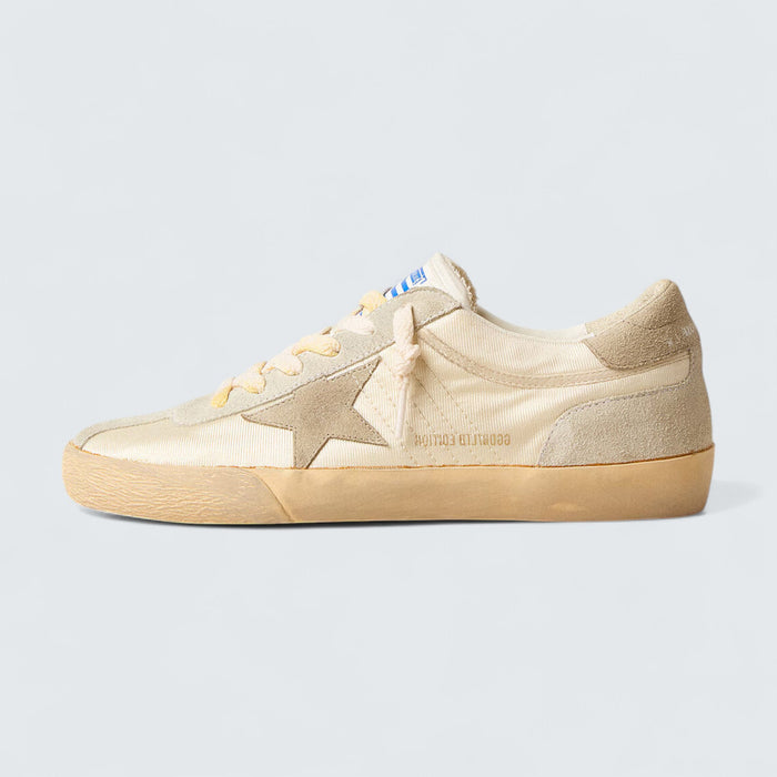 Golden Goose Super-Star 'Nylon, Dove-Grey Star & Ice Suede'