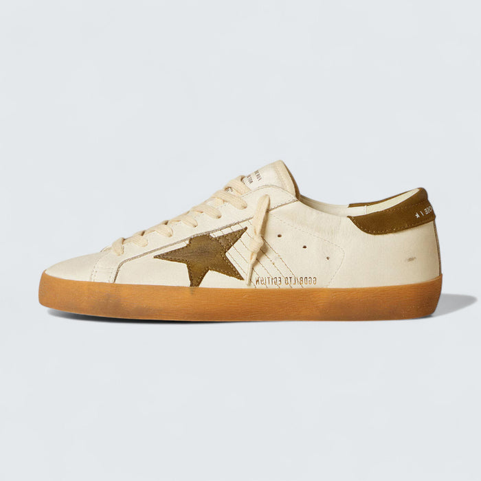 Golden Goose Super-Star 'Military Green Nubuck Star'