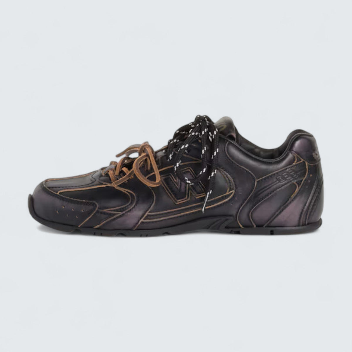 Miu Miu x New Balance 530 SL Leather Sneakers 'Black'