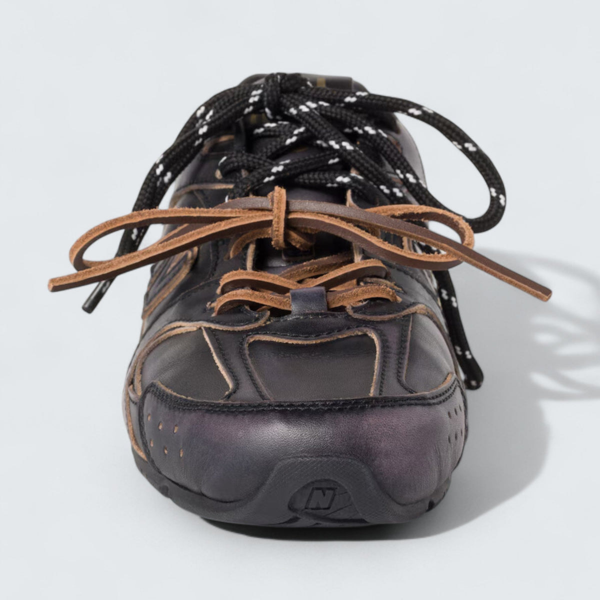 Miu Miu x New Balance 530 SL Leather Sneakers 'Black'