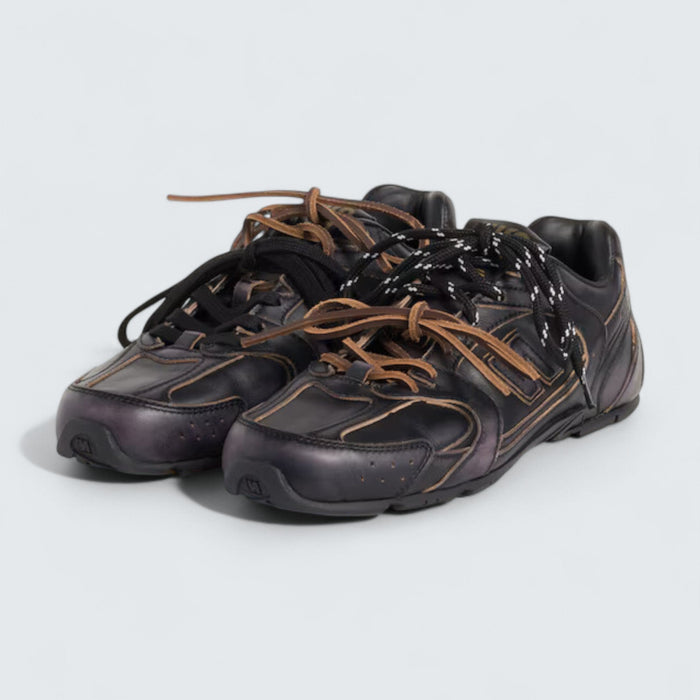 Miu Miu x New Balance 530 SL Leather Sneakers 'Black'