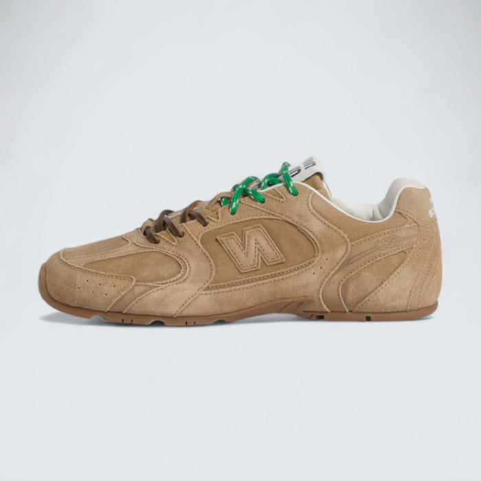 Miu Miu x New Balance 530 SL Suede Sneakers 'Ecru'
