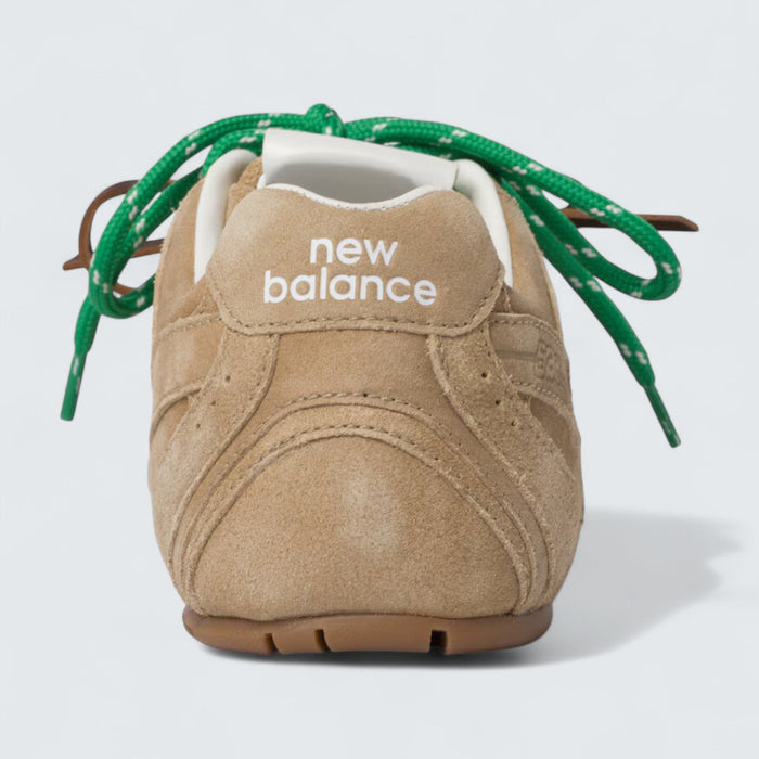 Miu Miu x New Balance 530 SL Suede Sneakers 'Ecru'