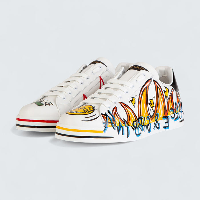 Dolce & Gabbana D&G New DGLimited Portofino Sneakers 'White'
