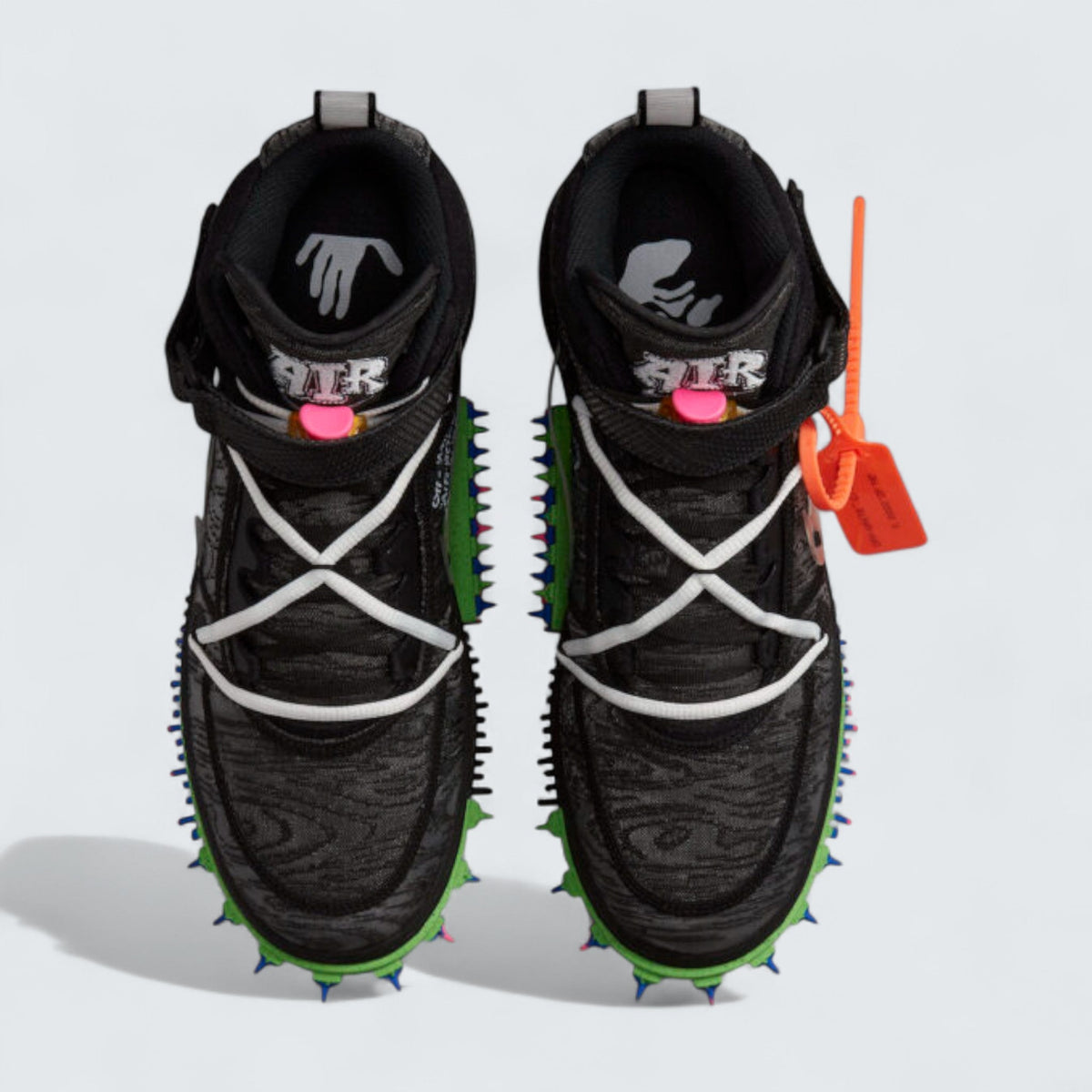 Nike Air Force 1 Mid Off-White 'Black'