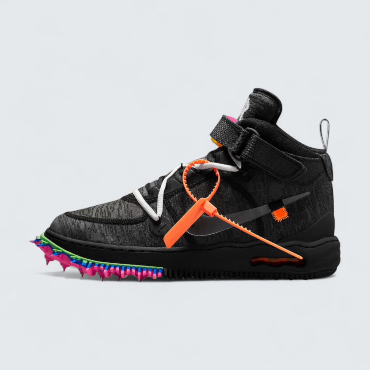 Nike Air Force 1 Mid Off-White 'Black'