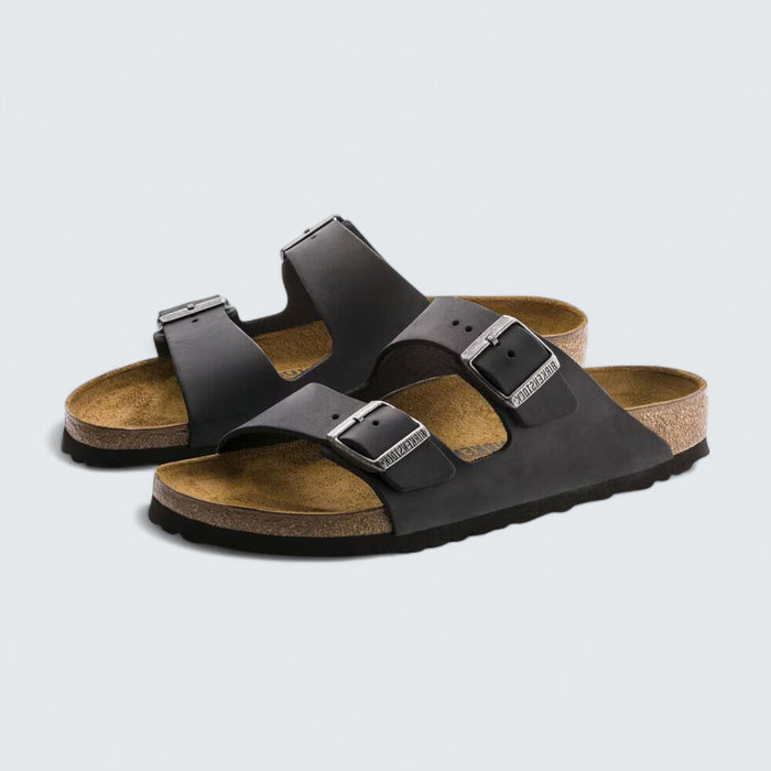 Birkenstock Arizona 'Black Oiled Leather'