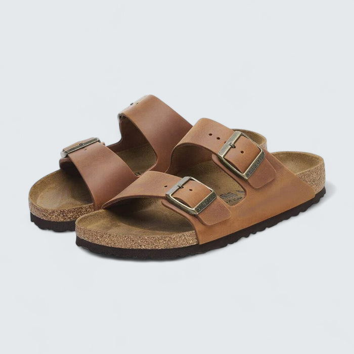 Birkenstock Arizona 'Cognac Oiled Leather'