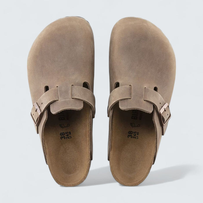 Birkenstock Boston 'Tobacco Brown Oiled Leather'