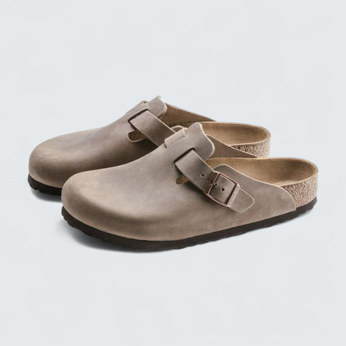 Birkenstock Boston 'Tobacco Brown Oiled Leather'