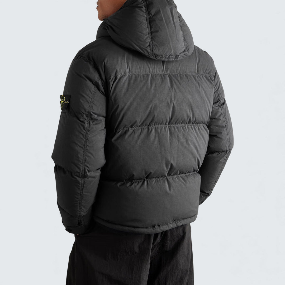 Stone Island Quilted CORDURA® Ripstop Hooded Down Jacket