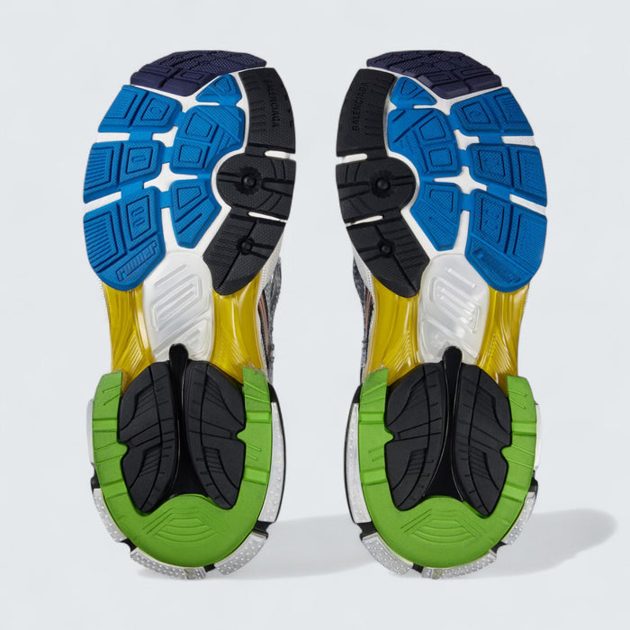 Balenciaga Runner Sneaker in Multicolor Mesh and Nylon