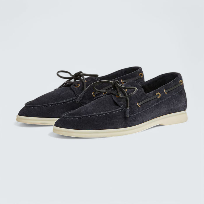 Loro Piana Sea-Sail Walk Loafer 'Navy Blue'