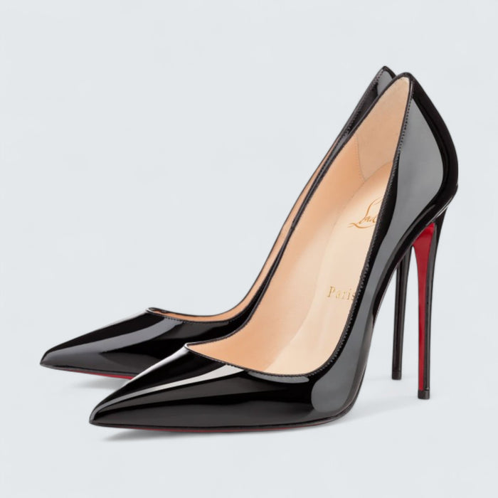 Christian Louboutin So Kate Patent Calf Leather Black