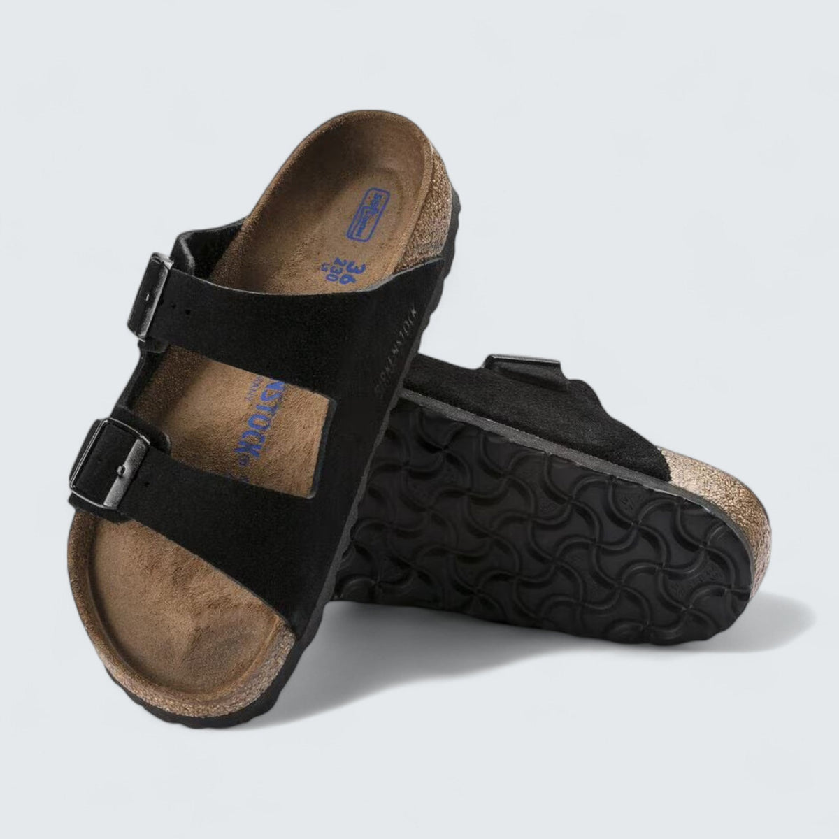 Birkenstock Arizona 'Black Suede'