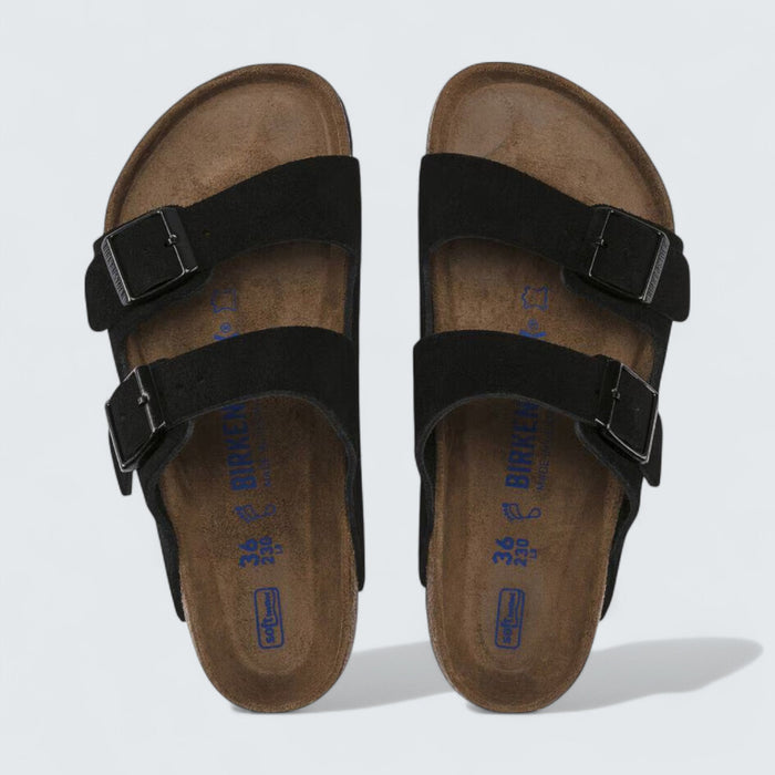 Birkenstock Arizona 'Black Suede'