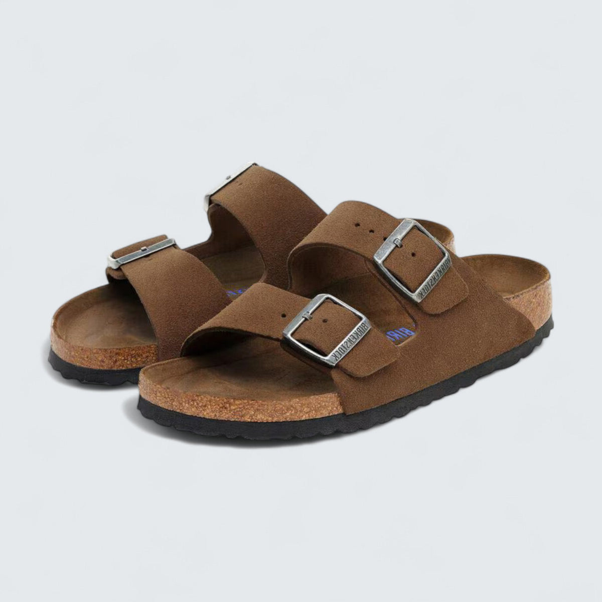 Birkenstock Arizona 'Dark Tea Suede'