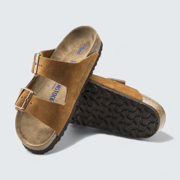 Birkenstock Arizona 'Mink Suede'