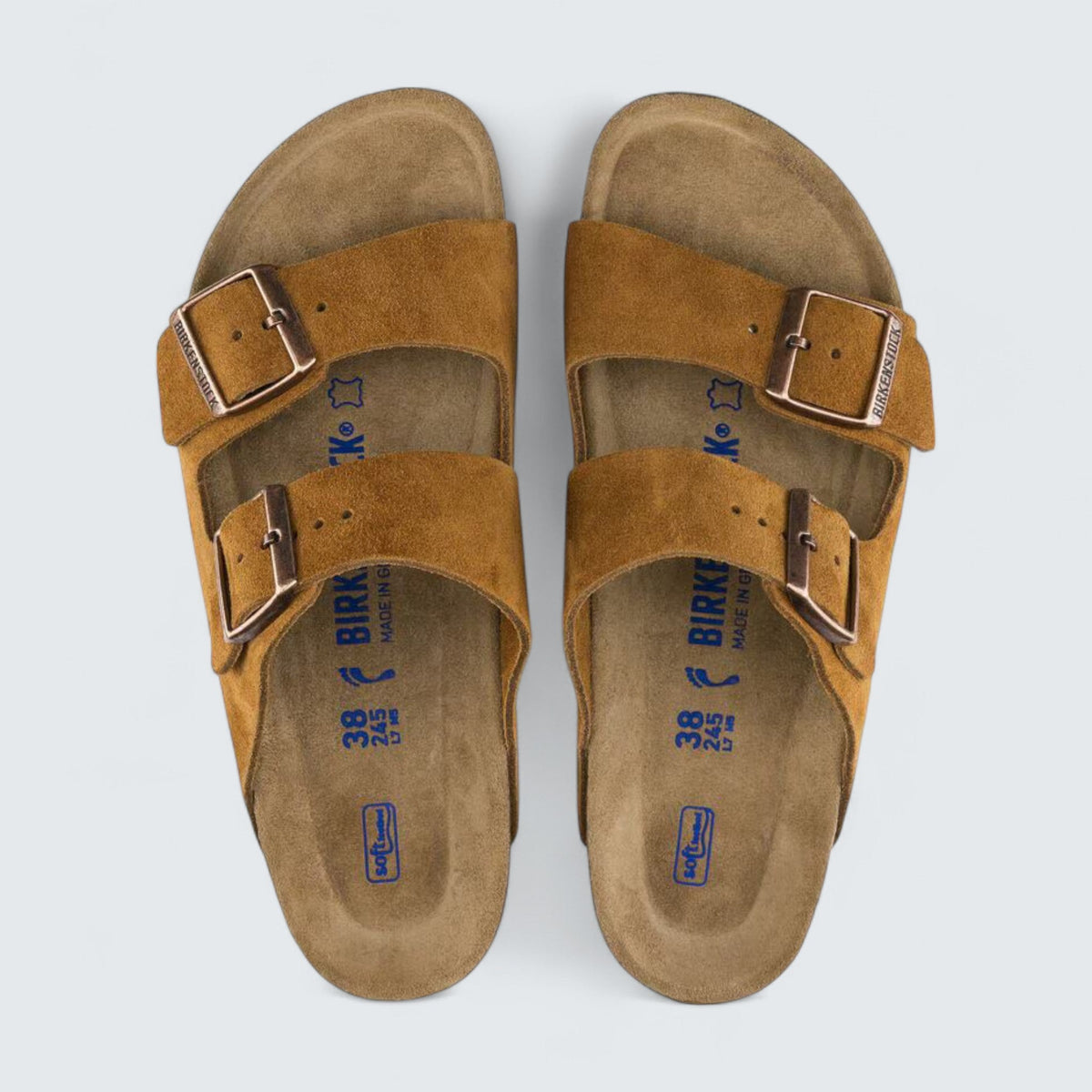 Birkenstock Arizona 'Mink Suede'
